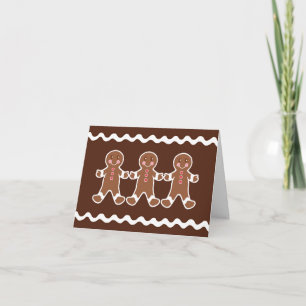 Christmas Gingerbread Card