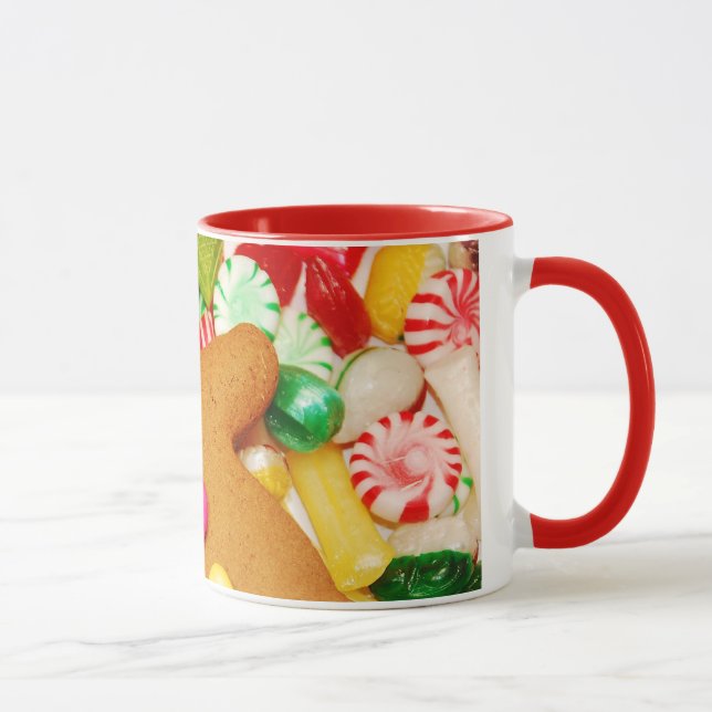 Christmas gingerbread cookie coffee mug (Right)