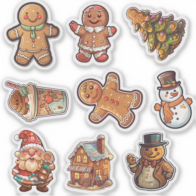Christmas gingerbread cookies (Front)