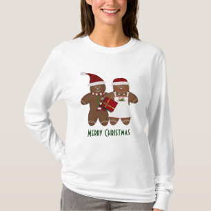 Christmas Gingerbread Couple Tshirt