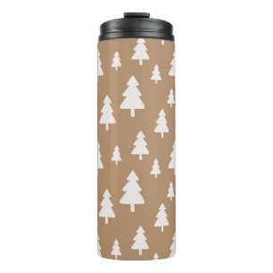 Christmas gingerbread holiday cookies thermal tumbler