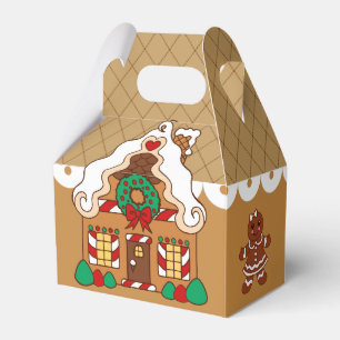 Christmas Gingerbread House Gift Box