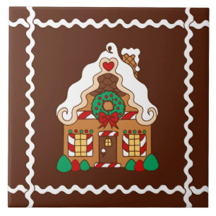 Christmas Gingerbread House Kitchen Trivet Gift