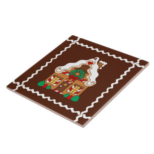 Christmas Gingerbread House Kitchen Trivet Gift