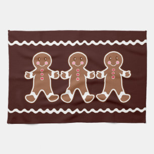Christmas Gingerbread Kitchen Towel 