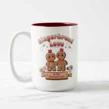 Christmas Gingerbread Love Mug