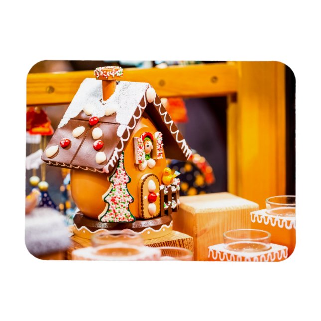 Christmas gingerbread magnet (Horizontal)