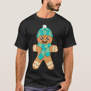 Christmas Gingerbread Man Funny Xmas Cookie Baking T-Shirt