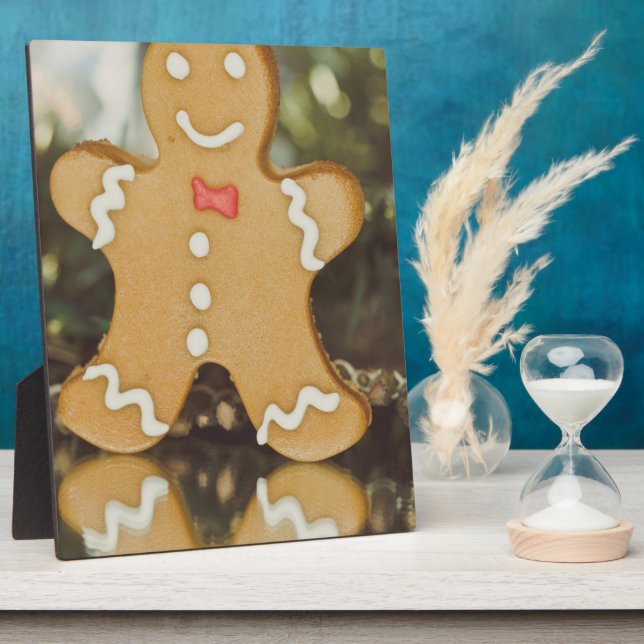 Christmas gingerbread man plaque (Side)