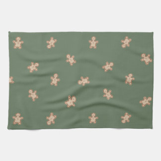 Christmas Gingerbread Man Tea Towel