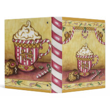 Christmas Gingerbread Recipe Scrapbook Binder