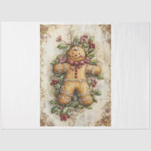 Christmas Gingerman Tissue Paper