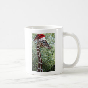 Christmas Giraffe Coffee Mug