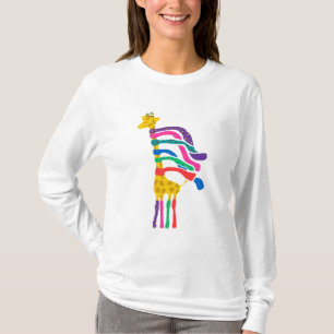 Christmas Giraffe shirt