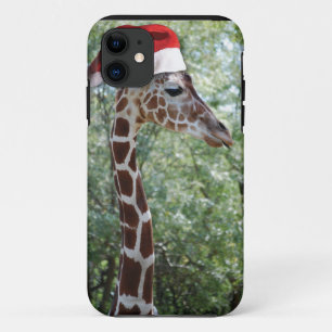 Christmas Giraffes iPhone 11 Case