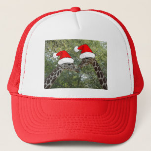 Christmas Giraffes Trucker Hat