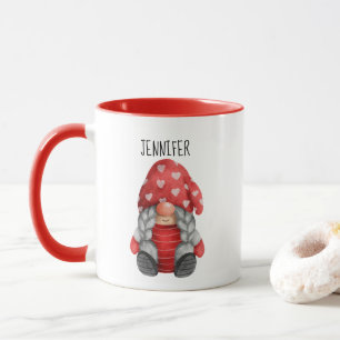 Christmas Girl Gnome Mug
