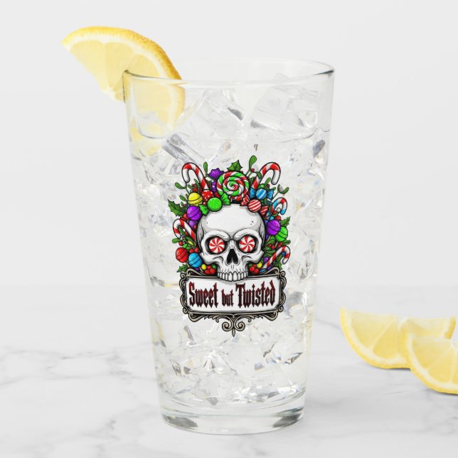 Christmas Glass Cup (Front Ice)