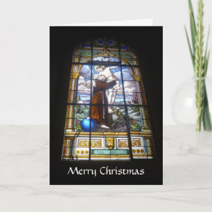christmas glass holiday card
