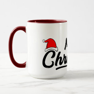  christmas glass mug