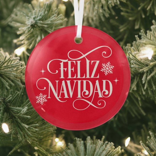 Christmas Glass Tree Ornament (Insitu)