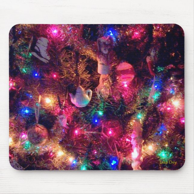 'Christmas Glow' Mousepad (Front)
