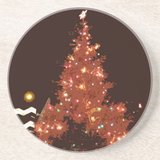 Christmas Glowing Coaster (Front)