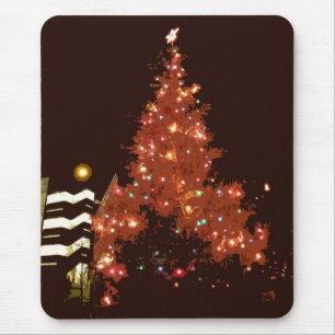 Christmas Glowing Mouse Pad