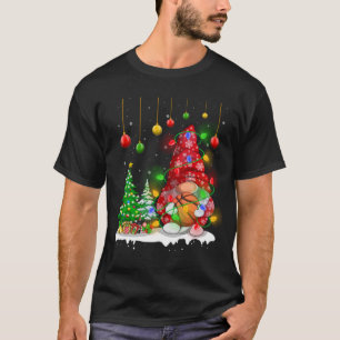 Christmas Gnome Basketball T-Shirt