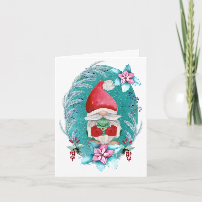 Christmas Gnome Card (Front)