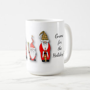 Christmas gnome coffee mug