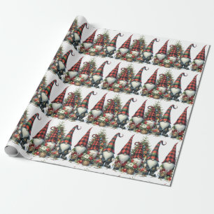 Christmas Gnome Collection Wrapping Paper