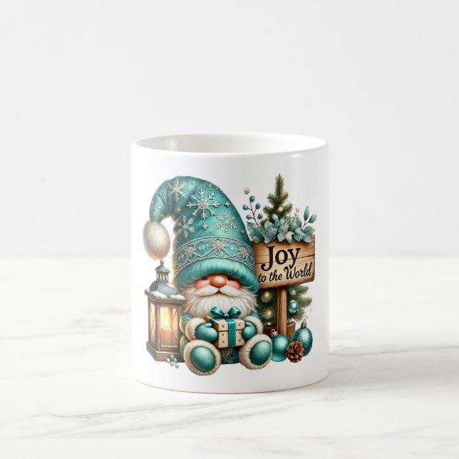 Christmas gnome cosy Christmas cosy gnome Joy Coffee Mug (Center)