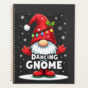 Christmas Gnome Dancing Gnome Family Christmas (7) Planner