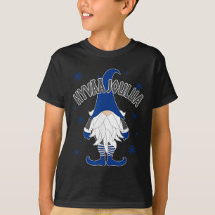 Christmas Gnome Finnish Scandinavian Tomte Finland T-Shirt