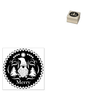 Christmas Gnome Folklore Wax Seal Stamp