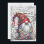 Christmas Gnome Holiday Card<br><div class="desc">Christmas Gnome</div>