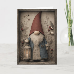 Christmas Gnome Holiday Card