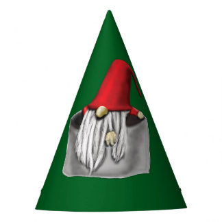 Christmas Gnome In A Pocket Party Hat