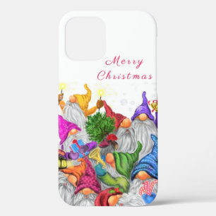 Christmas Gnome iPhone Case - Your Text