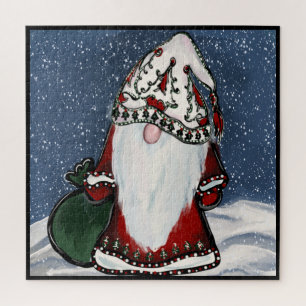 CHRISTMAS GNOME JIGSAW PUZZLE