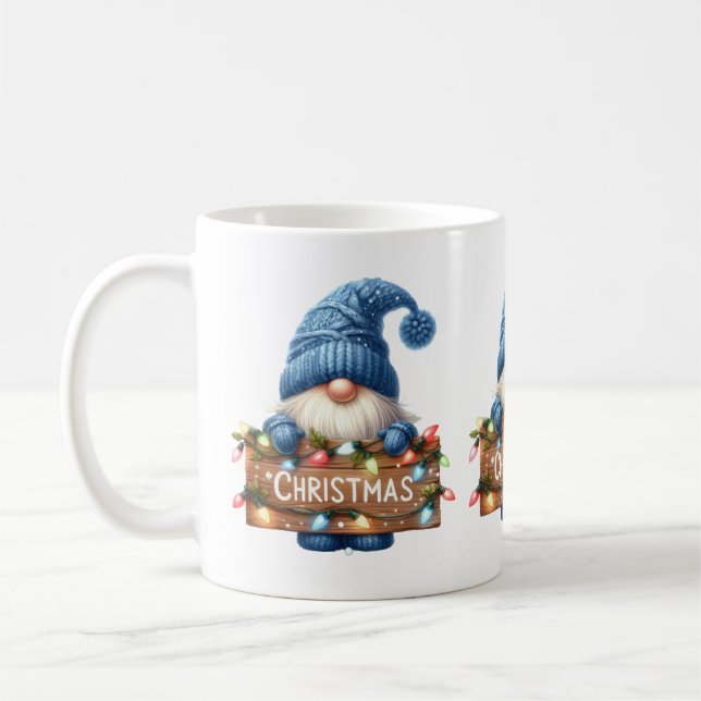 Christmas Gnome Mug (Left)