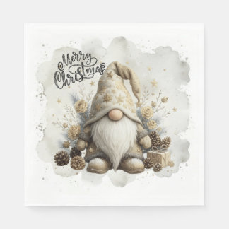 Christmas Gnome Napkins