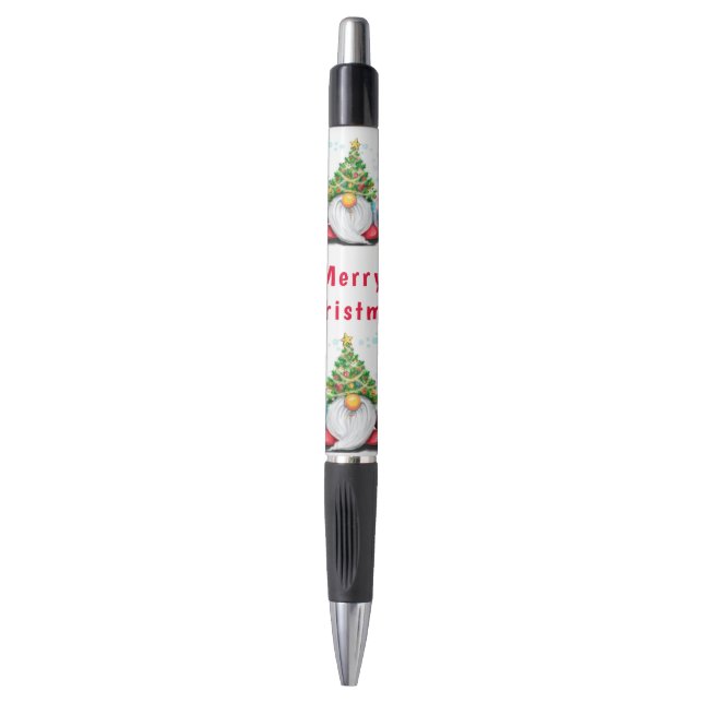 Christmas Gnome Pen (Front Vertical)