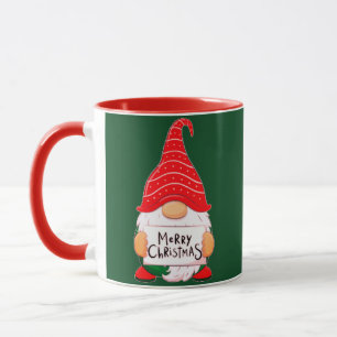 Christmas Gnome personalised Mug