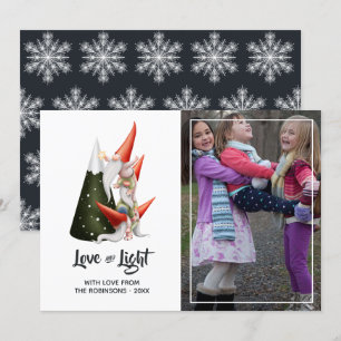 Christmas Gnome Photo Holiday Card