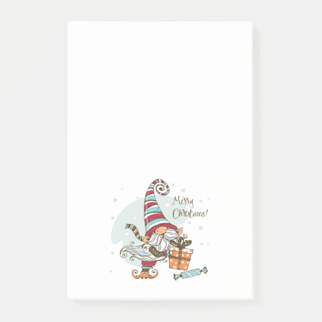 Christmas Gnome Post-it Notes (Front)