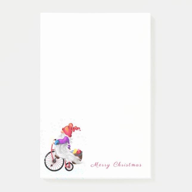 Christmas Gnome Post-it® Notes (Front)