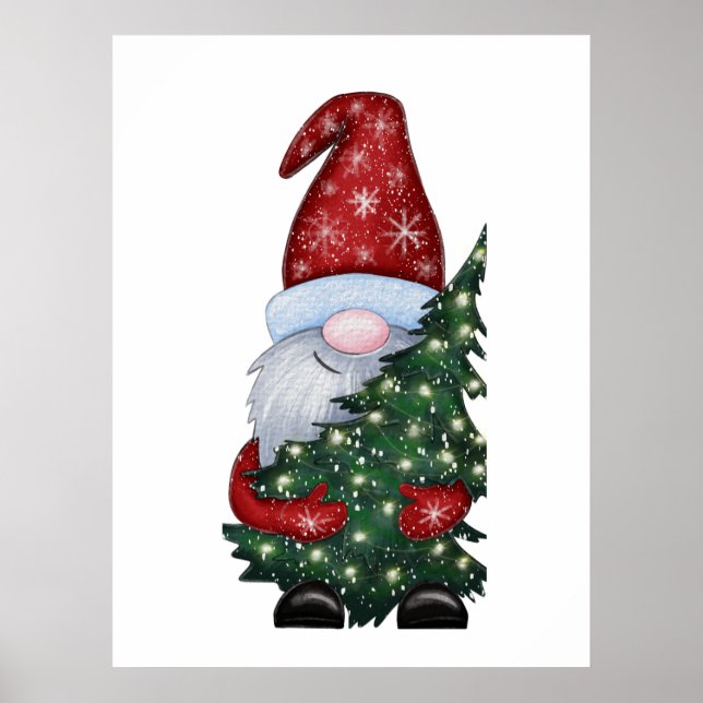 Christmas Gnome Poster (Front)