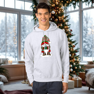 Christmas Gnome Red Green Cute Hoodie